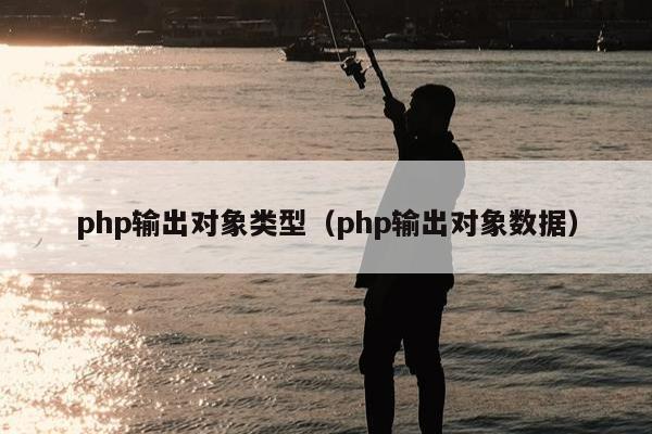 php输出对象类型（php输出对象数据）