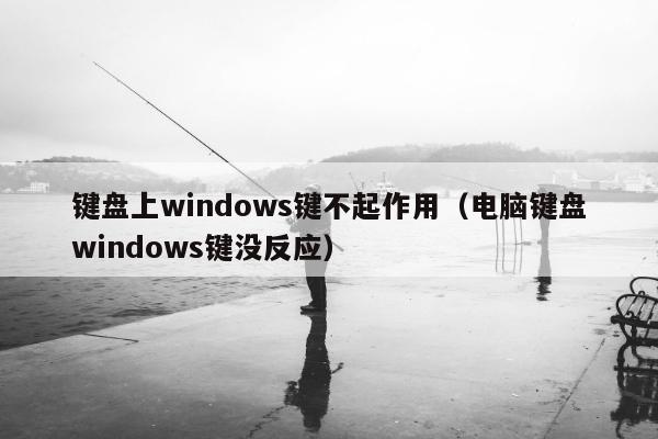 键盘上windows键不起作用（电脑键盘windows键没反应）