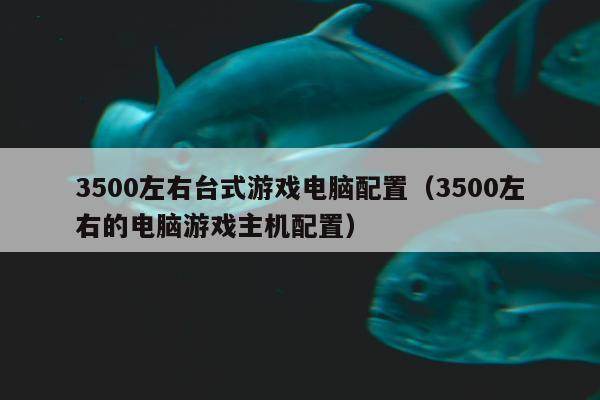 3500左右台式游戏电脑配置（3500左右的电脑游戏主机配置）