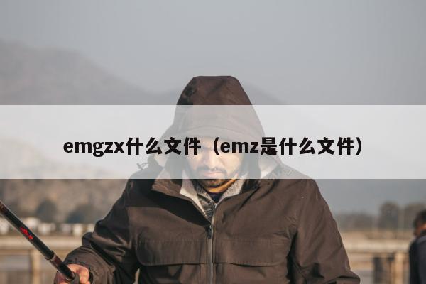 emgzx什么文件（emz是什么文件）