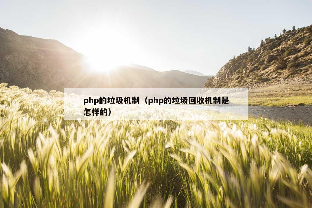 php的垃圾机制（php的垃圾回收机制是怎样的）