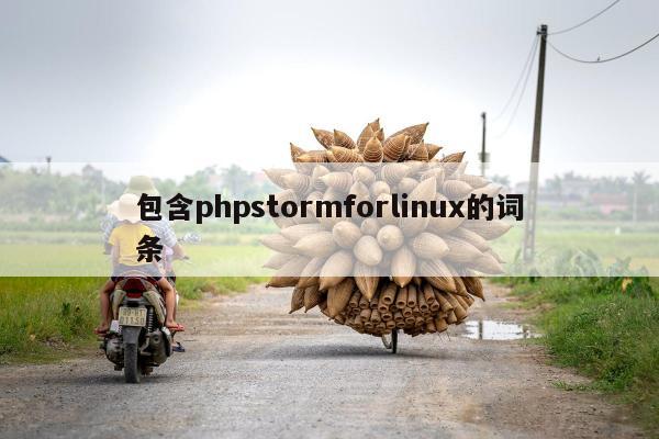 包含phpstormforlinux的词条