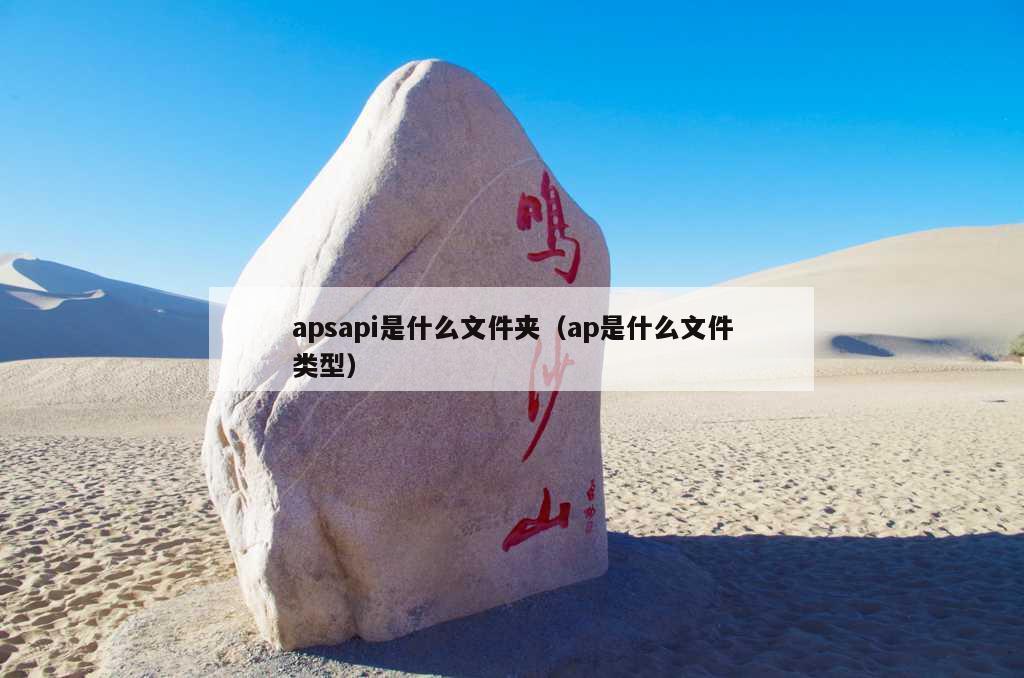 apsapi是什么文件夹（ap是什么文件类型）