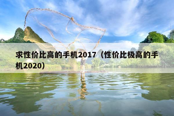 求性价比高的手机2017（性价比极高的手机2020）