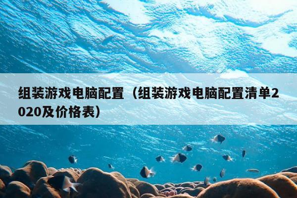 组装游戏电脑配置（组装游戏电脑配置清单2020及价格表）