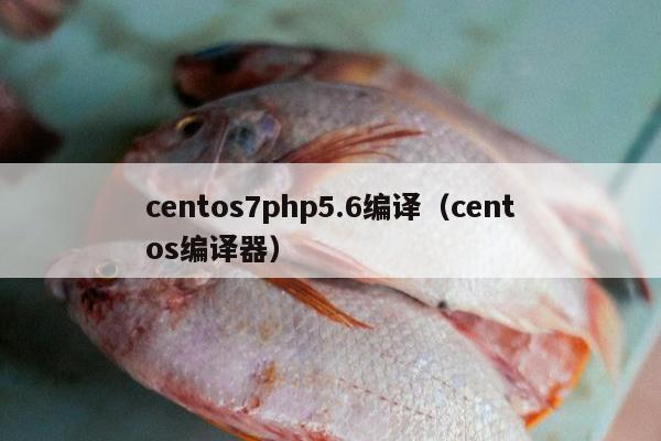 centos7php5.6编译（centos编译器）