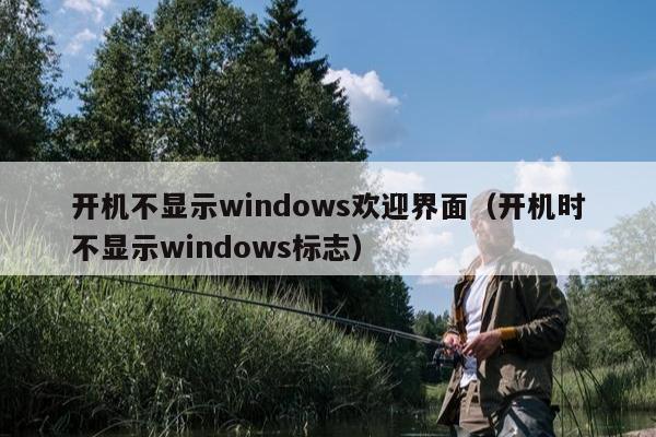 开机不显示windows欢迎界面（开机时不显示windows标志）