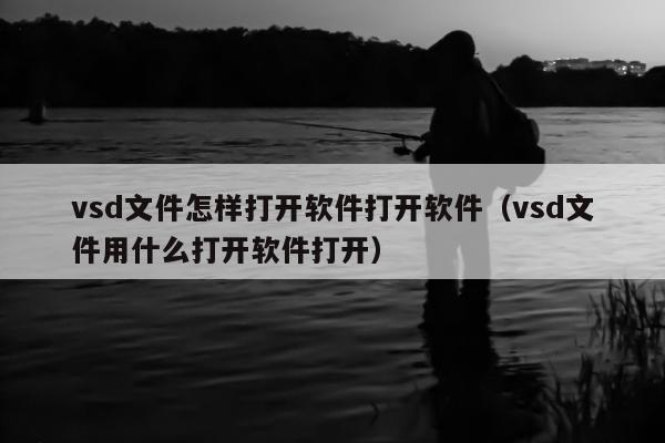 vsd文件怎样打开软件打开软件（vsd文件用什么打开软件打开）