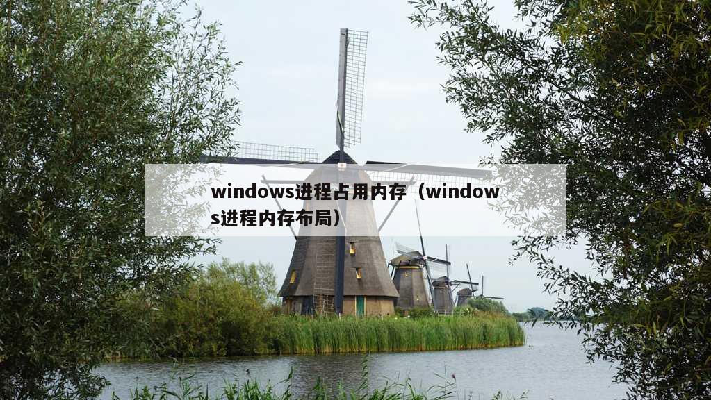 windows进程占用内存（windows进程内存布局）