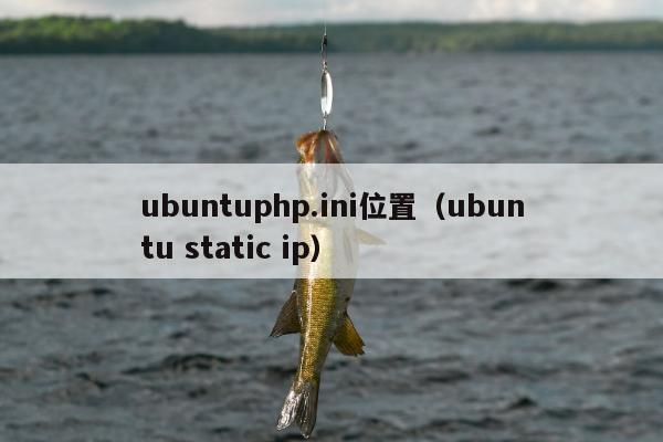 ubuntuphp.ini位置（ubuntu static ip）