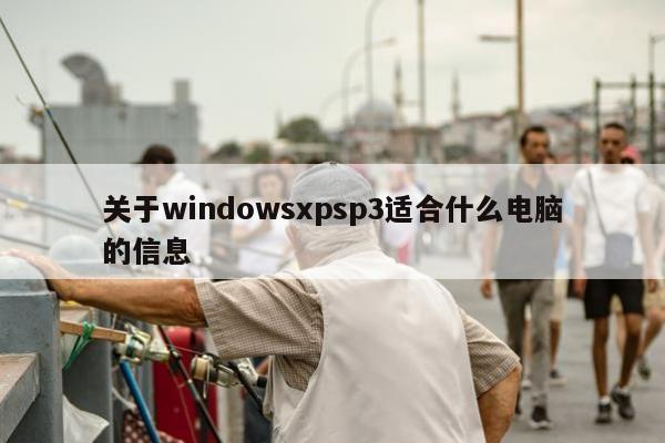 关于windowsxpsp3适合什么电脑的信息