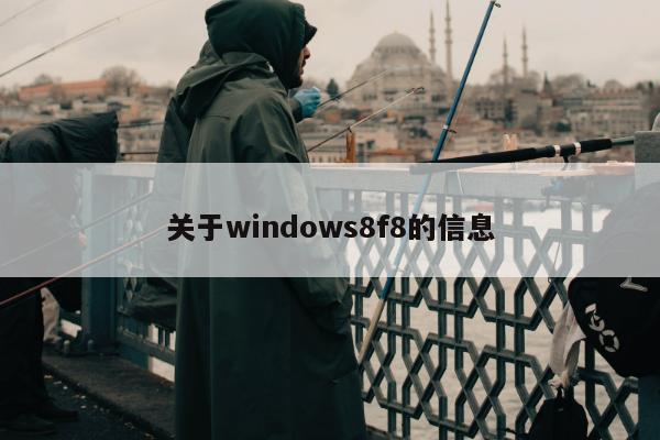 关于windows8f8的信息