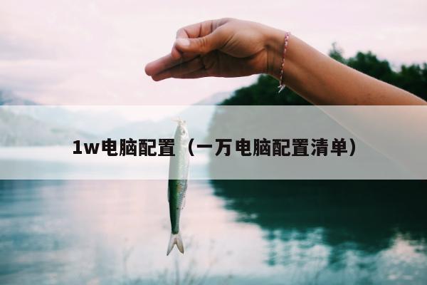 1w电脑配置（一万电脑配置清单）