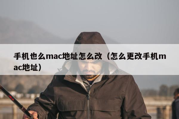 手机也么mac地址怎么改（怎么更改手机mac地址）