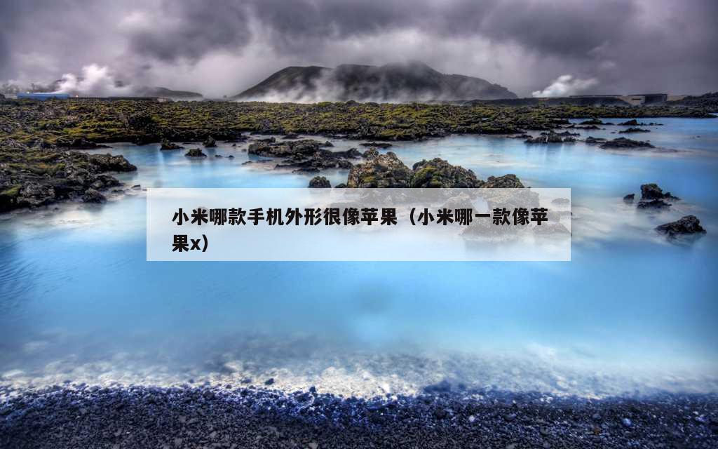 小米哪款手机外形很像苹果（小米哪一款像苹果x）