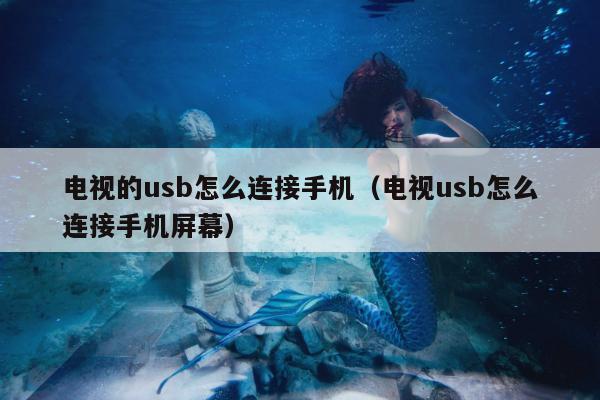 电视的usb怎么连接手机（电视usb怎么连接手机屏幕）