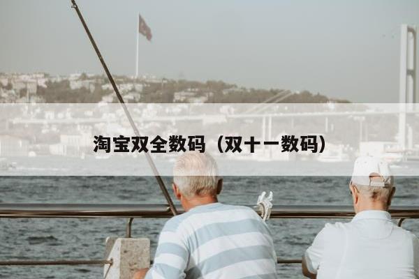 淘宝双全数码（双十一数码）