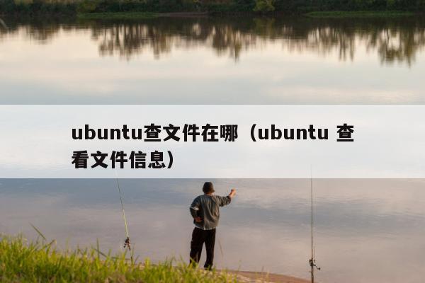 ubuntu查文件在哪（ubuntu 查看文件信息）