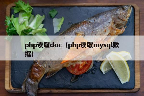 php读取doc（php读取mysql数据）