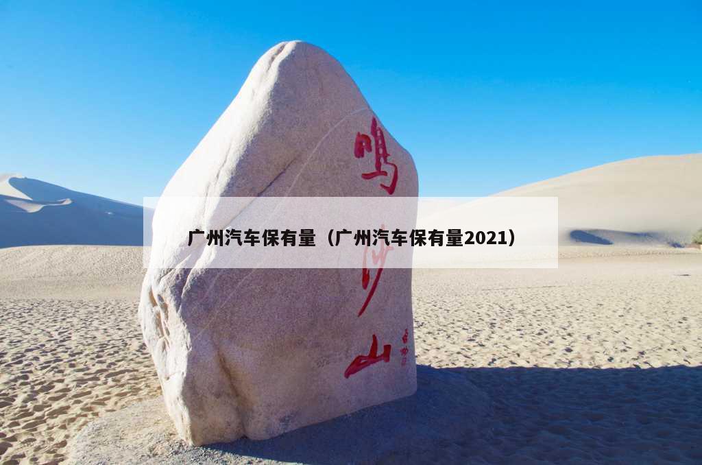 广州汽车保有量（广州汽车保有量2021）