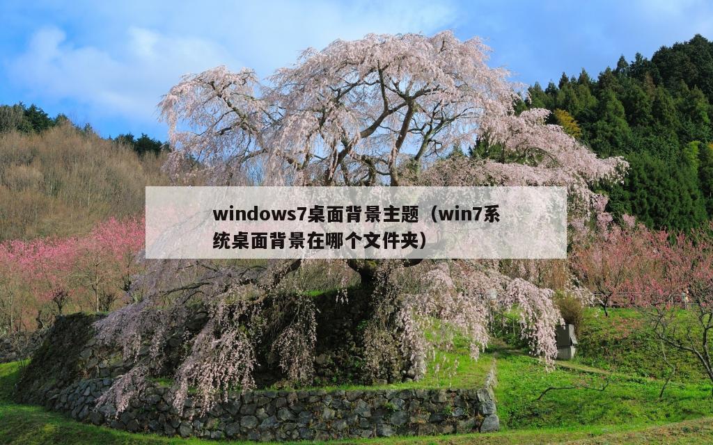 windows7桌面背景主题（win7系统桌面背景在哪个文件夹）