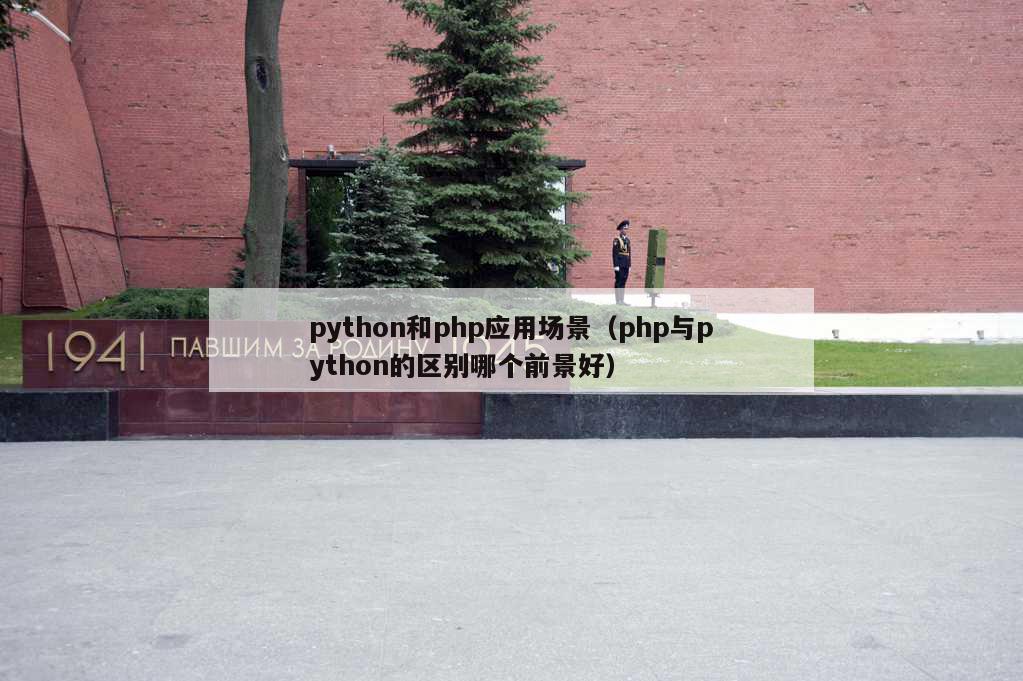 python和php应用场景（php与python的区别哪个前景好）