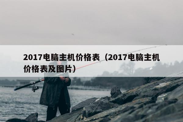 2017电脑主机价格表（2017电脑主机价格表及图片）