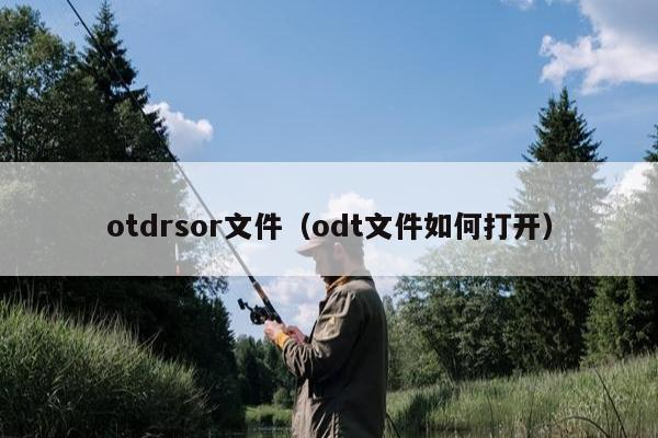 otdrsor文件（odt文件如何打开）