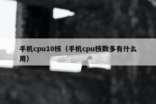 手机cpu10核（手机cpu核数多有什么用）