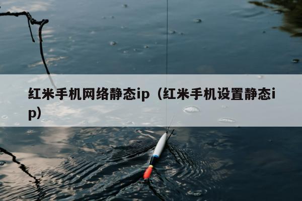 红米手机网络静态ip（红米手机设置静态ip）