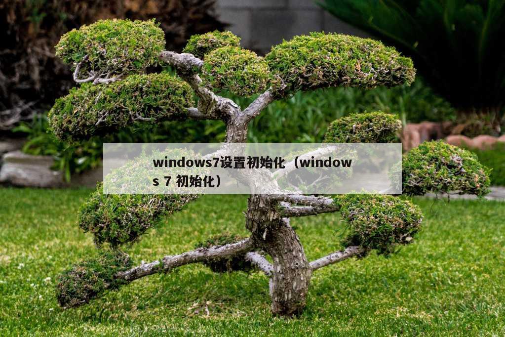 windows7设置初始化（windows 7 初始化）