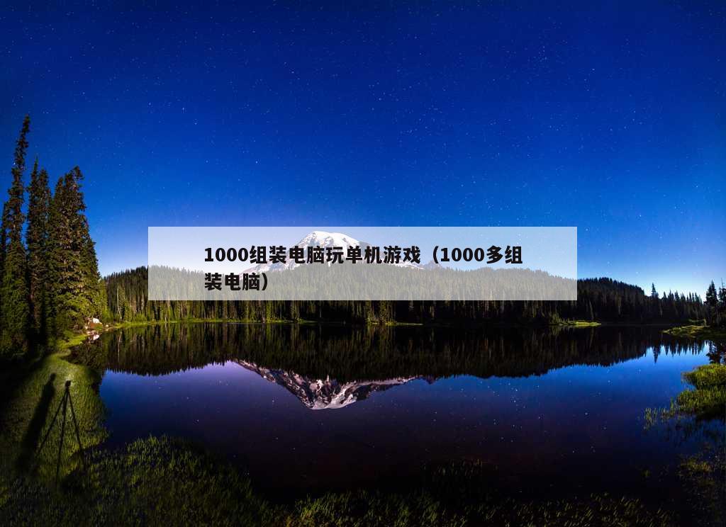 1000组装电脑玩单机游戏（1000多组装电脑）