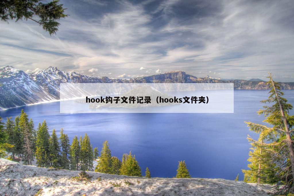 hook钩子文件记录（hooks文件夹）