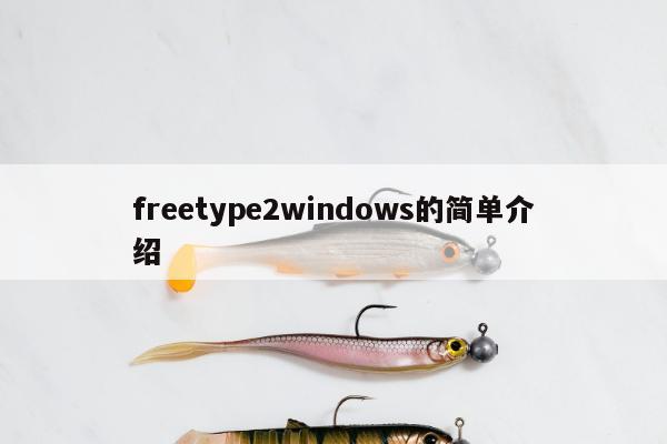 freetype2windows的简单介绍