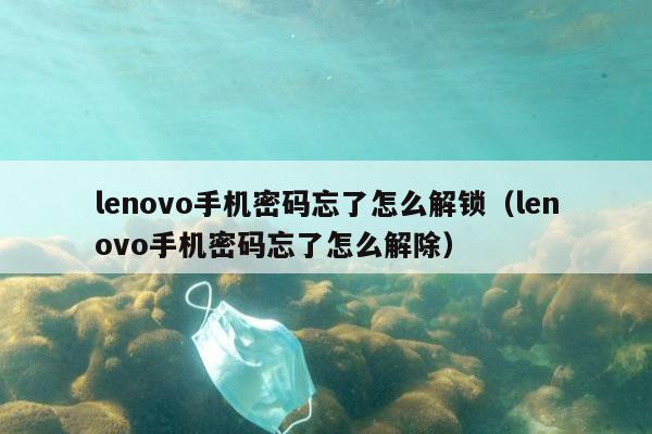 lenovo手机密码忘了怎么解锁（lenovo手机密码忘了怎么解除）