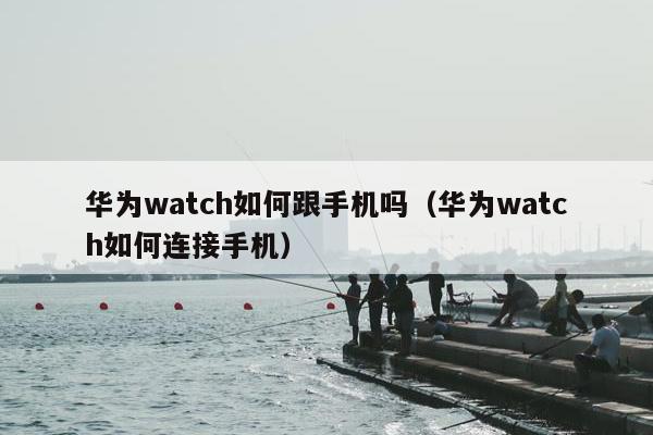 华为watch如何跟手机吗（华为watch如何连接手机）