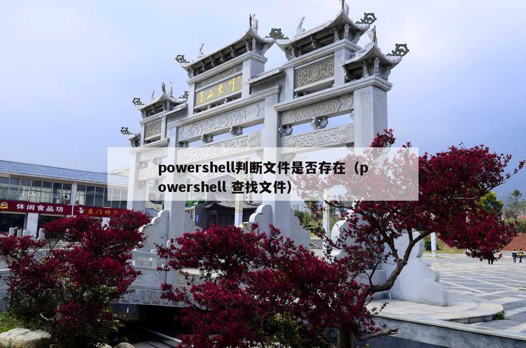 powershell判断文件是否存在（powershell 查找文件）