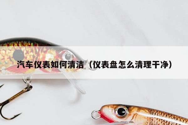 汽车仪表如何清洁（仪表盘怎么清理干净）