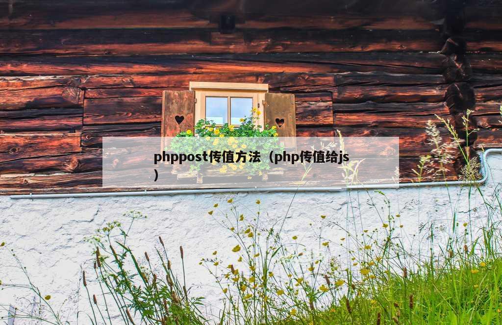 phppost传值方法（php传值给js）