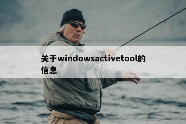 关于windowsactivetool的信息