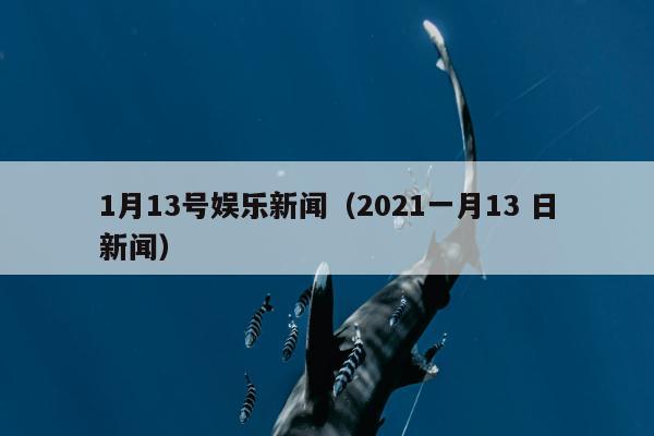 1月13号娱乐新闻（2021一月13 日新闻）