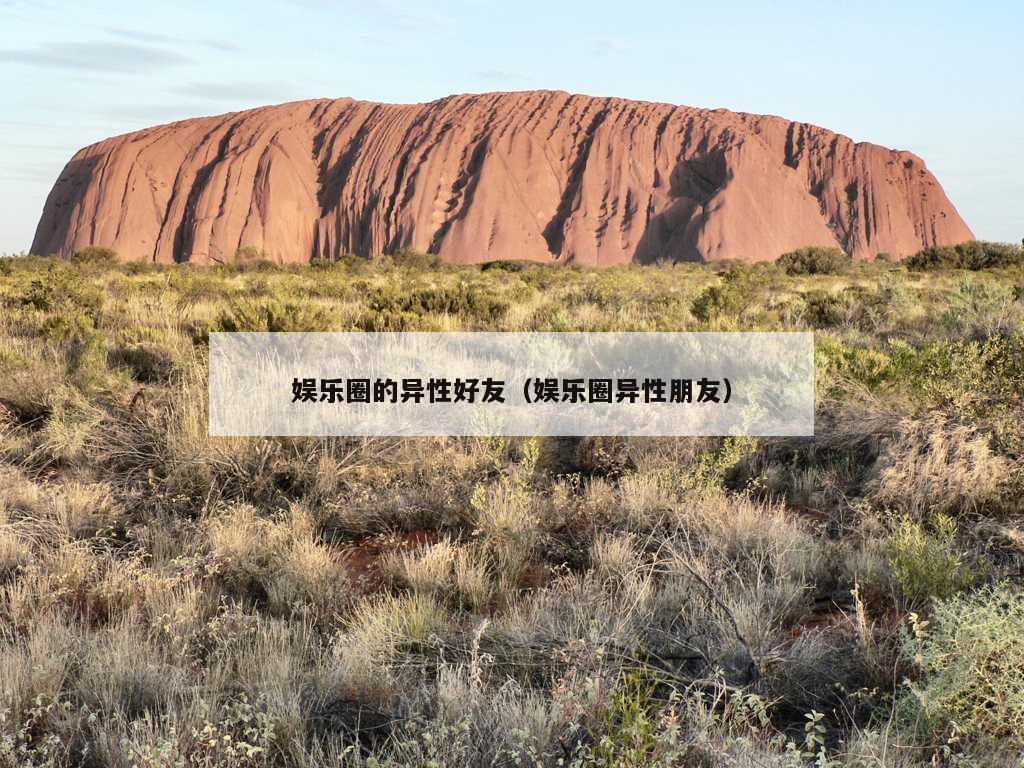 娱乐圈的异性好友（娱乐圈异性朋友）