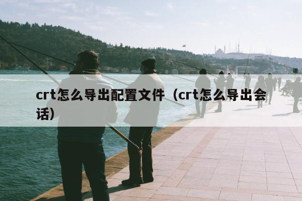 crt怎么导出配置文件（crt怎么导出会话）