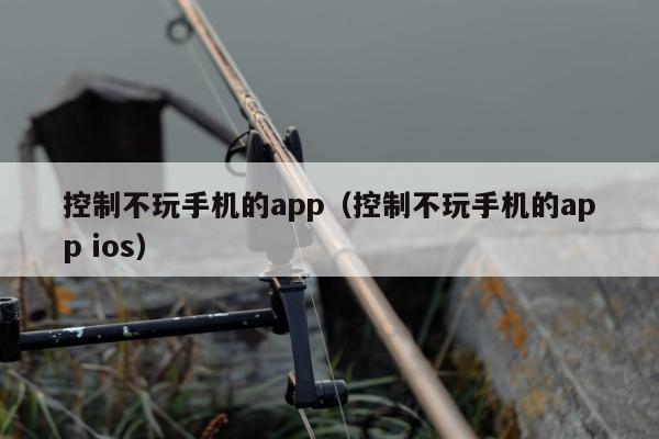 控制不玩手机的app（控制不玩手机的app ios）