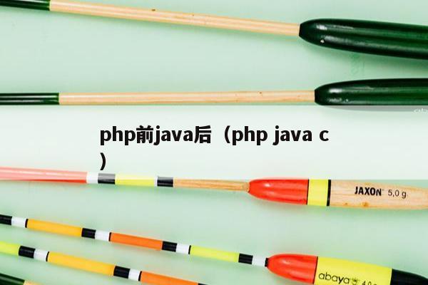 php前java后（php java c）