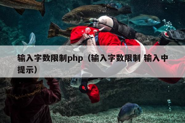 输入字数限制php（输入字数限制 输入中提示）