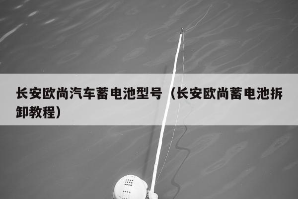 长安欧尚汽车蓄电池型号（长安欧尚蓄电池拆卸教程）