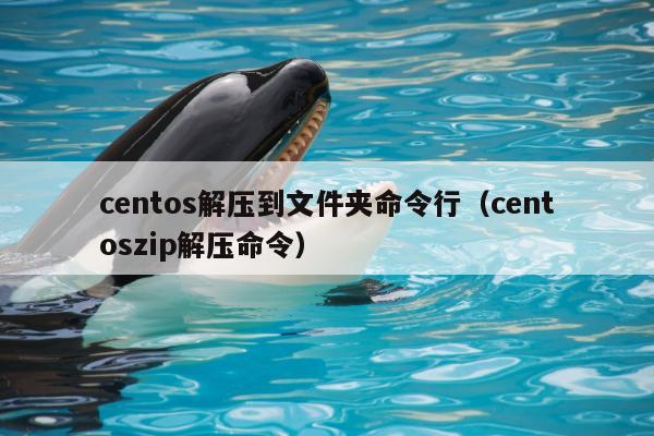 centos解压到文件夹命令行（centoszip解压命令）