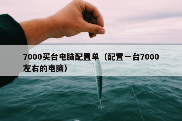 7000买台电脑配置单（配置一台7000左右的电脑）