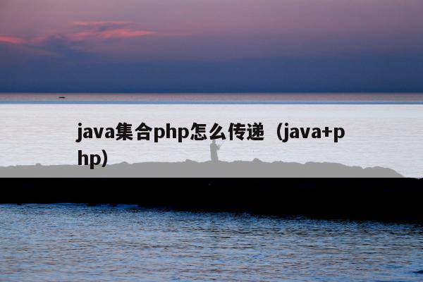 java集合php怎么传递（java+php）